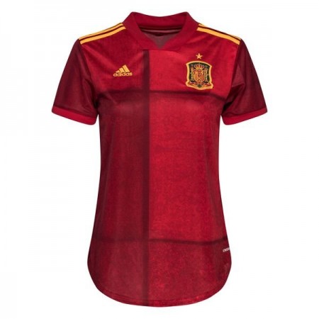 Billiga Fotbollströjor Spanien Dam Hemma tröja EM 2020 Kortärmad